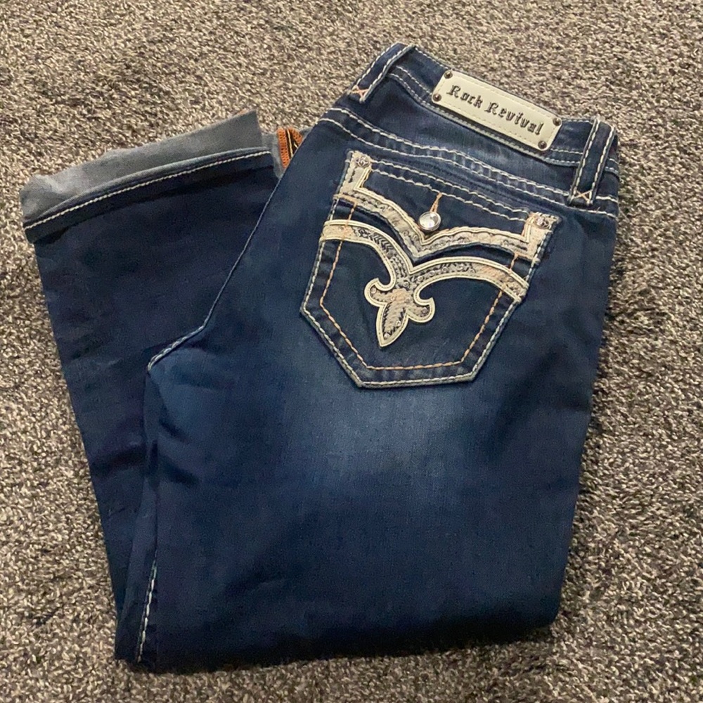 Women’s Rock Revival Iselin Carpi Size 32